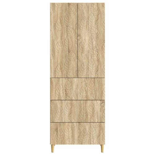 Комплект шкафове 2 pcs Дъб сонома 66 x 34,5 x 90 см