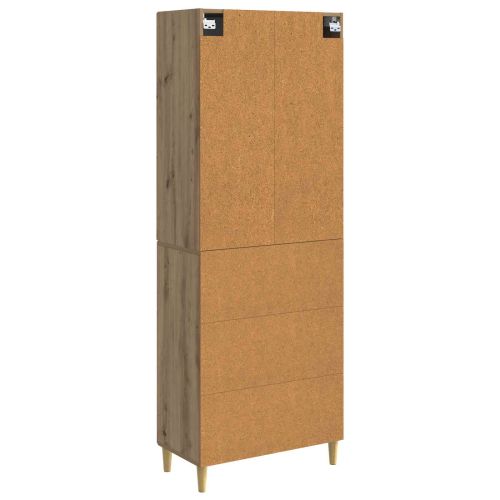 Комплект шкафове 2 pcs Дъб артизан 66 x 34,5 x 90 см
