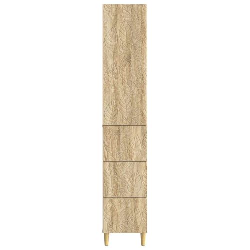 Комплект шкафове 2 pcs Дъб сонома 33 x 34,5 x 90 см