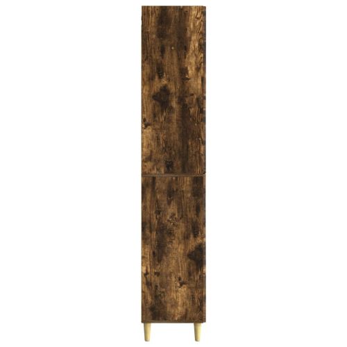 Комплект шкафове 2 pcs Опушен дъб 33 x 34,5 x 90 см