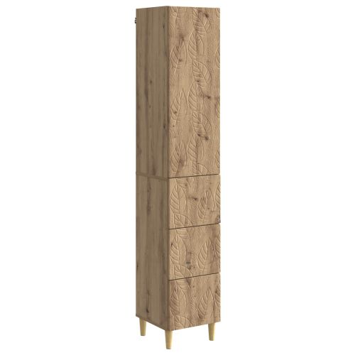 Комплект шкафове 2 pcs Дъб артизан 33 x 34,5 x 90 см