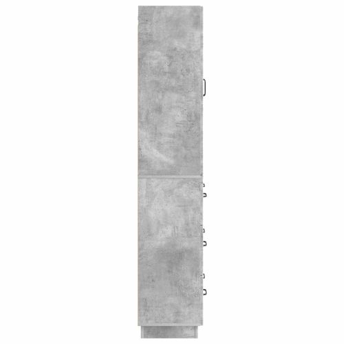 Комплект шкафове 2 pcs Бетонно сиво 66 x 34,5 x 87 см