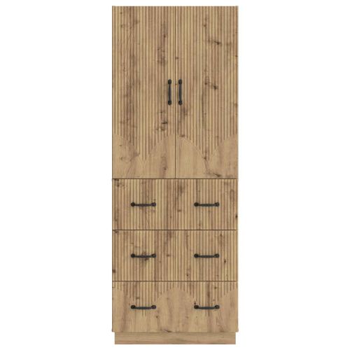 Комплект шкафове 2 pcs Дъб артизан 66 x 34,5 x 87 см