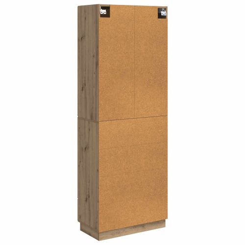 Комплект шкафове 2 pcs Дъб артизан 66 x 34,5 x 87 см