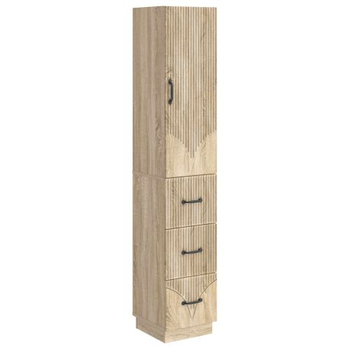 Комплект шкафове 2 pcs Дъб сонома 33 x 34,5 x 87 см
