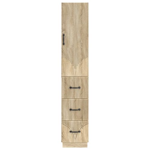 Комплект шкафове 2 pcs Дъб сонома 33 x 34,5 x 87 см