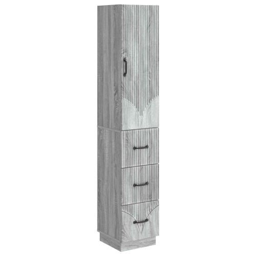Комплект шкафове 2 pcs Сив Сонома 33 x 34,5 x 87 см