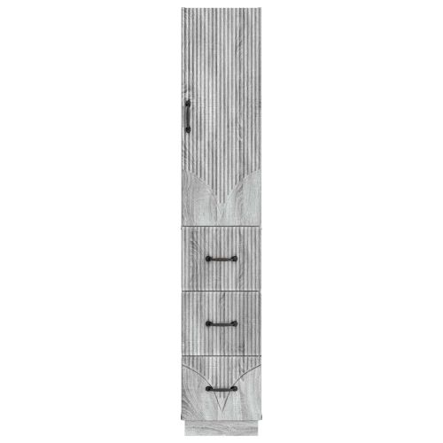 Комплект шкафове 2 pcs Сив Сонома 33 x 34,5 x 87 см