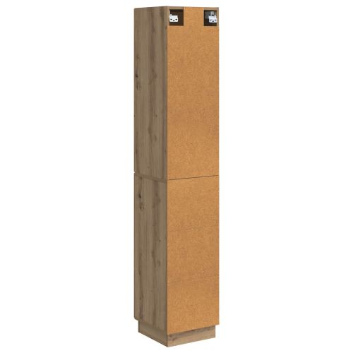 Комплект шкафове 2 pcs Дъб артизан 33 x 34,5 x 87 см