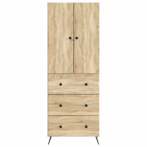 Комплект шкафове 2 pcs Дъб сонома 66 x 34,5 x 90 см