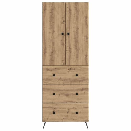 Комплект шкафове 2 pcs Дъб артизан 66 x 34,5 x 90 см