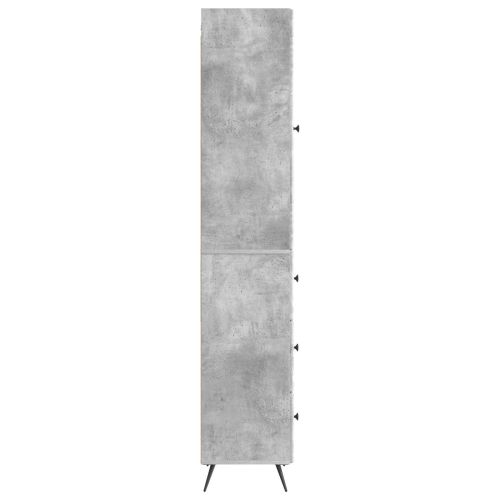 Комплект шкафове 2 pcs Бетонно сиво 34,5 x 34,5 x 90 см