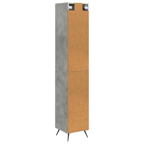 Комплект шкафове 2 pcs Бетонно сиво 34,5 x 34,5 x 90 см