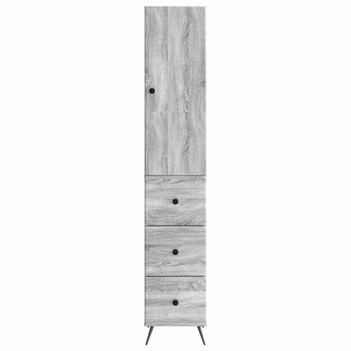 Комплект шкафове 2 pcs Сив Сонома 34,5 x 34,5 x 90 см