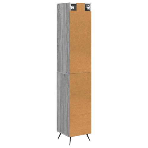 Комплект шкафове 2 pcs Сив Сонома 34,5 x 34,5 x 90 см