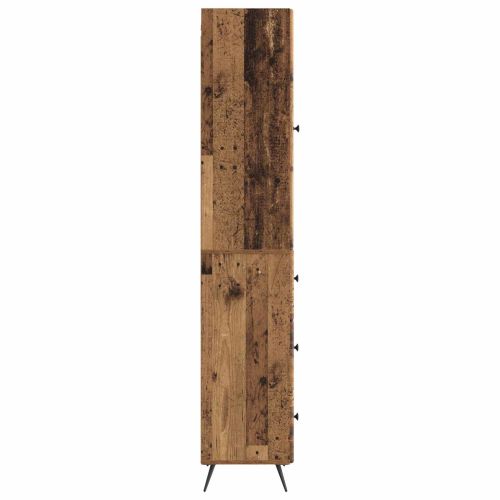 Комплект шкафове 2 pcs Старо дърво 34,5 x 34,5 x 90 см