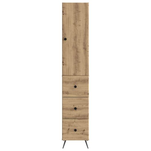 Комплект шкафове 2 pcs Дъб артизан 34,5 x 34,5 x 90 см
