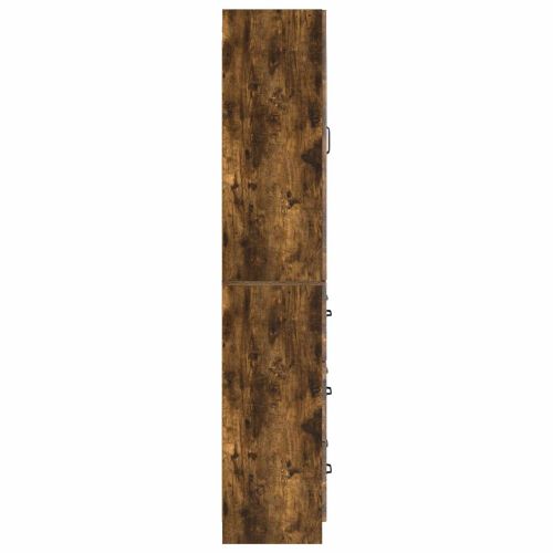Комплект шкафове 2 pcs Опушен дъб 66 x 34,5 x 87 см