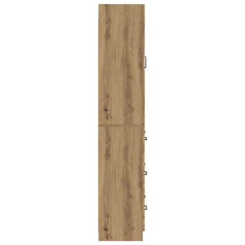Комплект шкафове 2 pcs Дъб артизан 66 x 34,5 x 87 см