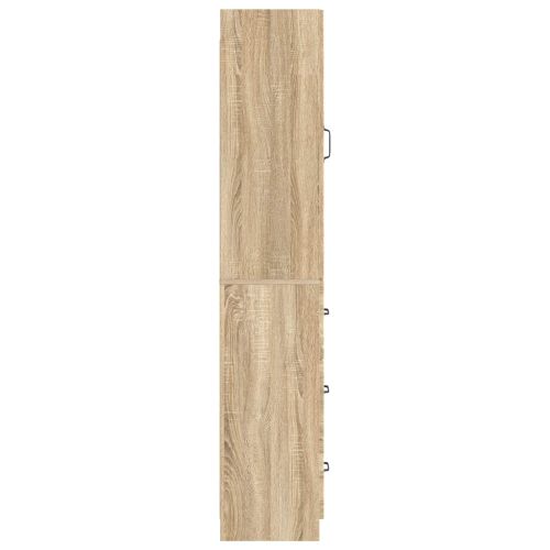 Комплект шкафове 2 pcs Дъб сонома 33 x 34,5 x 87 см