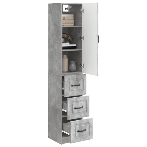 Комплект шкафове 2 pcs Бетонно сиво 33 x 34,5 x 87 см