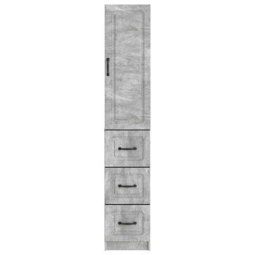 Комплект шкафове 2 pcs Бетонно сиво 33 x 34,5 x 87 см