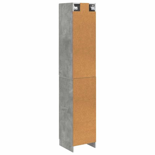 Комплект шкафове 2 pcs Бетонно сиво 33 x 34,5 x 87 см