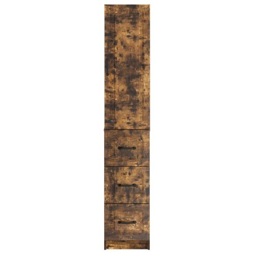 Комплект шкафове 2 pcs Опушен дъб 33 x 34,5 x 87 см