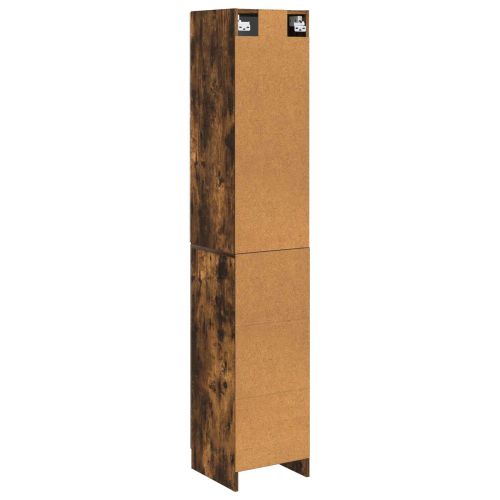 Комплект шкафове 2 pcs Опушен дъб 33 x 34,5 x 87 см