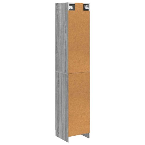 Комплект шкафове 2 pcs Сив Сонома 33 x 34,5 x 87 см