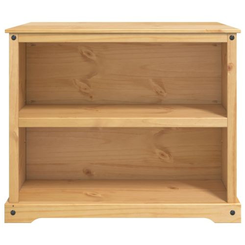 Кухненска количка с рафт 2 pcs Пчелен восък 112 x 77 x 91,5 см