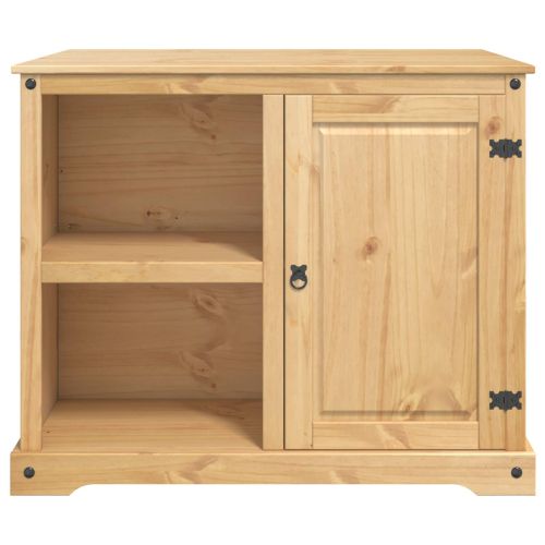 Кухненска количка с рафт 2 pcs Пчелен восък 112 x 77 x 91,5 см