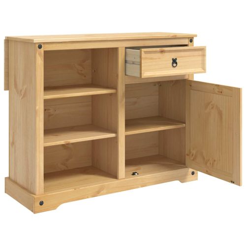 Кухненска количка с врата 2 pcs Пчелен восък 112 x 70 x 91,5 см