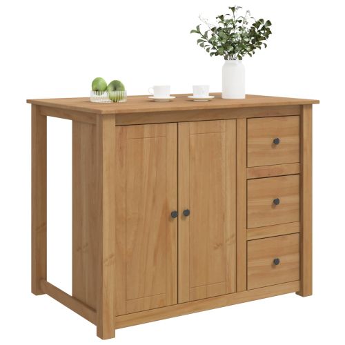 Кухненска количка PANAMA 2 pcs Пчелен восък 112 x 77 x 90 см
