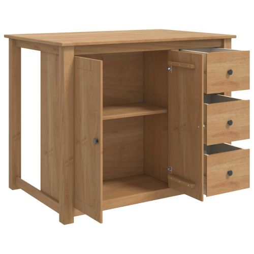 Кухненска количка PANAMA 2 pcs Пчелен восък 112 x 77 x 90 см