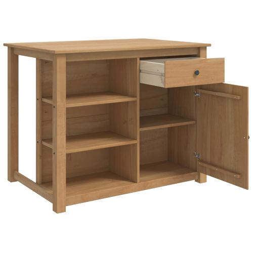 Кухненска количка PANAMA 2 pcs Пчелен восък 112 x 77 x 90 см