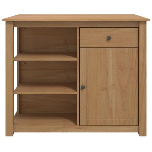 Кухненска количка PANAMA 2 pcs Пчелен восък 112 x 77 x 90 см