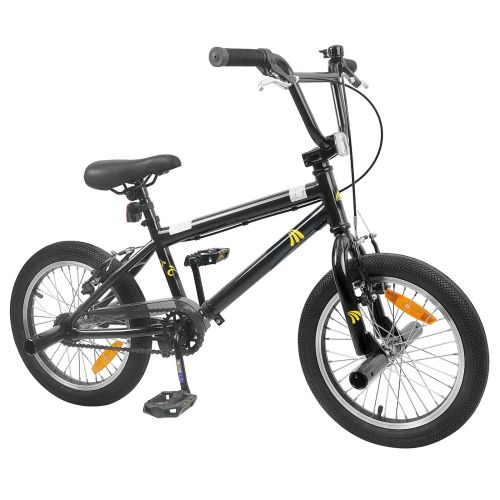 BMX Велосипед 20 инча за деца над 9 години Черно