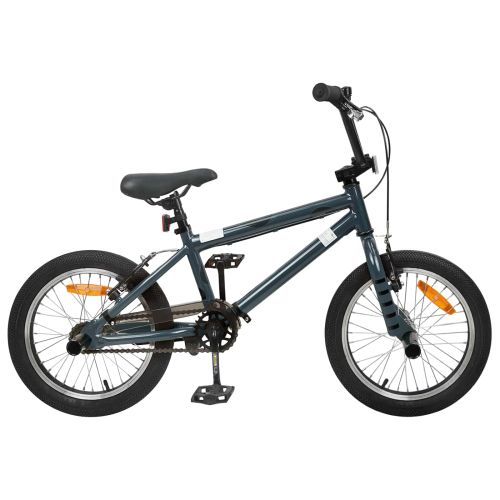 BMX Велосипед 16 инча за 5-8 години Тъмносиво