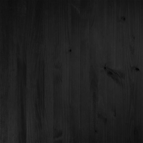 Пейка за хранене NOAIN 180 x 41 x 45 см Масивна боровина Черно