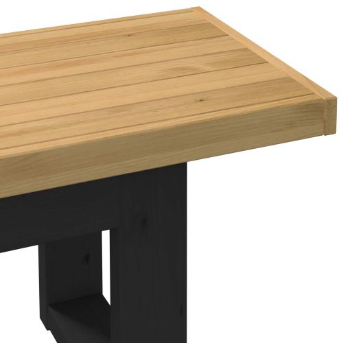 Пейка за хранене NOAIN 120 x 41 x 45 см Масивна боровина