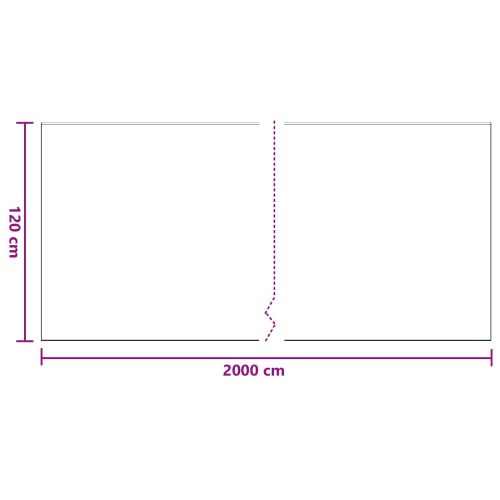 Калъф за прах с лепилна лента 12 pcs Прозрачен 210 x 2000 см