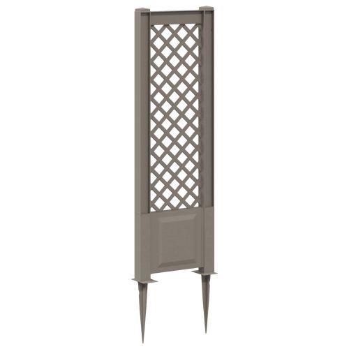 Решетка с spike Сиво 43 x 6 x 165 см ПП