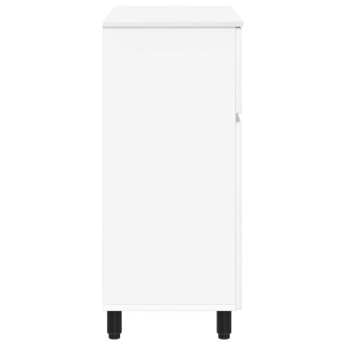 Шкаф със светло за баня Бяло 60 x 35 x 80 см