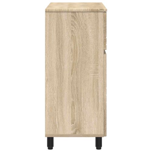 Шкаф със светло за баня Дъб сонома 60 x 35 x 80 см
