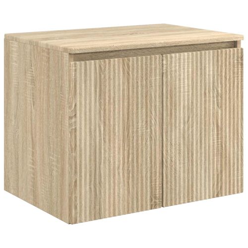 Стенно Баня Кабинет Дъб сонома 62,5 x 44,5 x 50 см