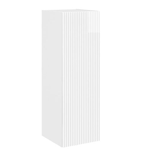 Стенно Баня Кабинет Бял гланц 33 x 34,5 x 60 см