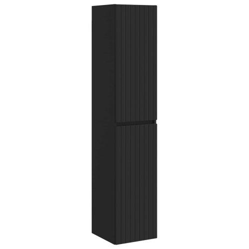 Стенно Баня Кабинет Черно 33 x 34,5 x 160 см