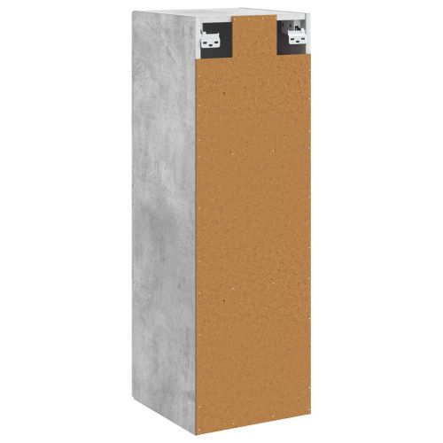 Стенно Баня Кабинет Бетонно сиво 33 x 34,5 x 100 см
