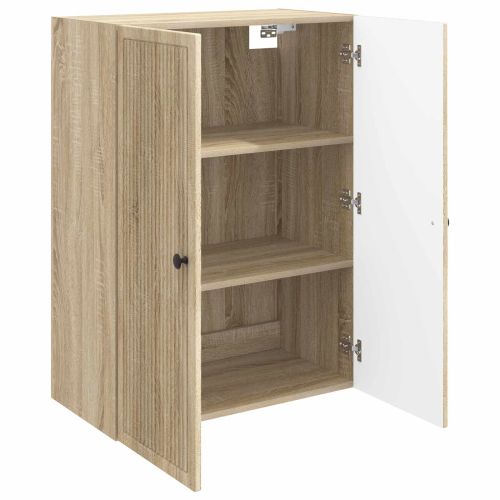 Стенно шкафче Дъб сонома 66 x 34,5 x 90 см Инженерна дървесина